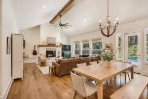 Royal Texan Homes custom home living room