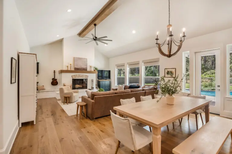 Royal Texan Homes custom home living room