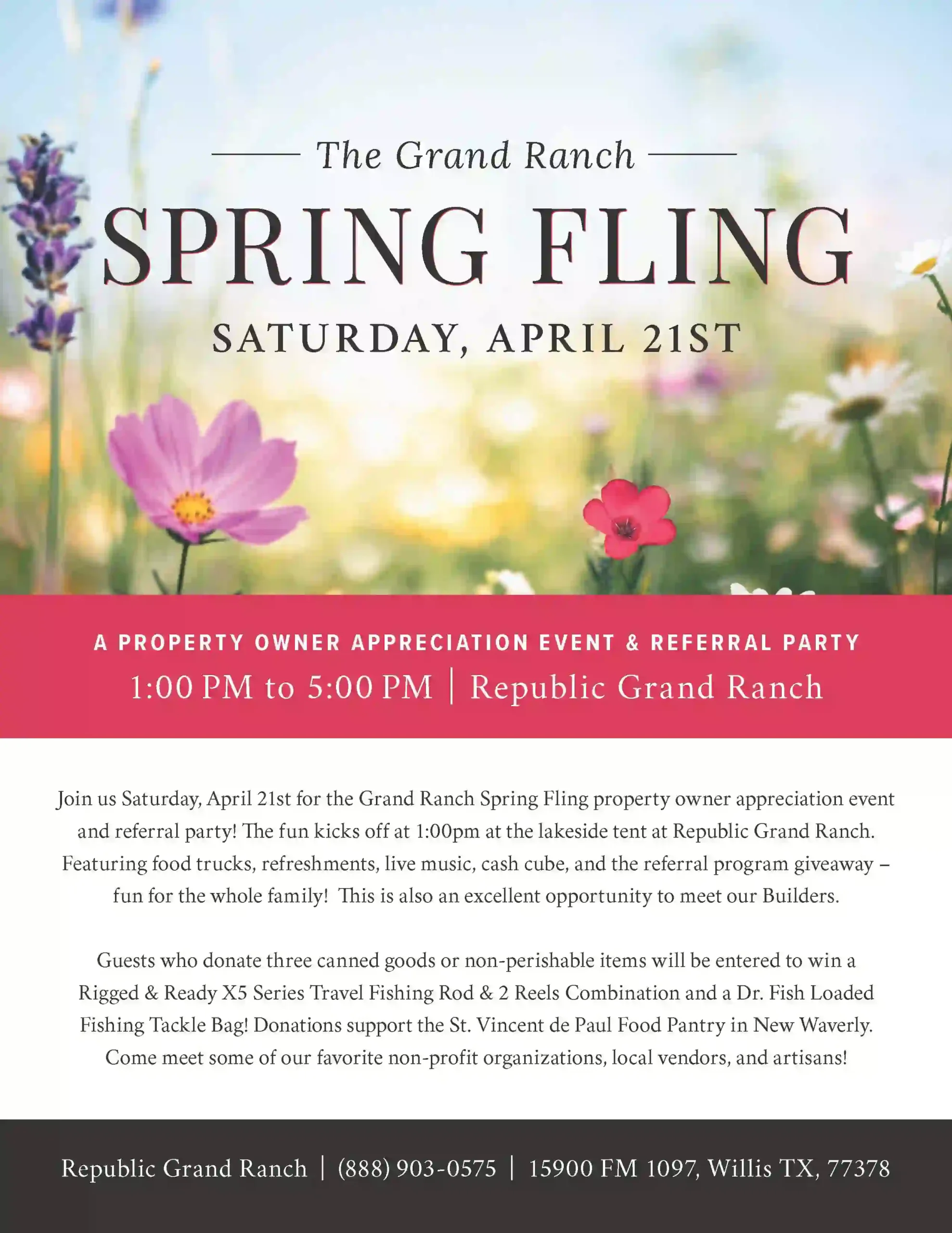 Spring Fling: RGR Owner’s Appreciation Party