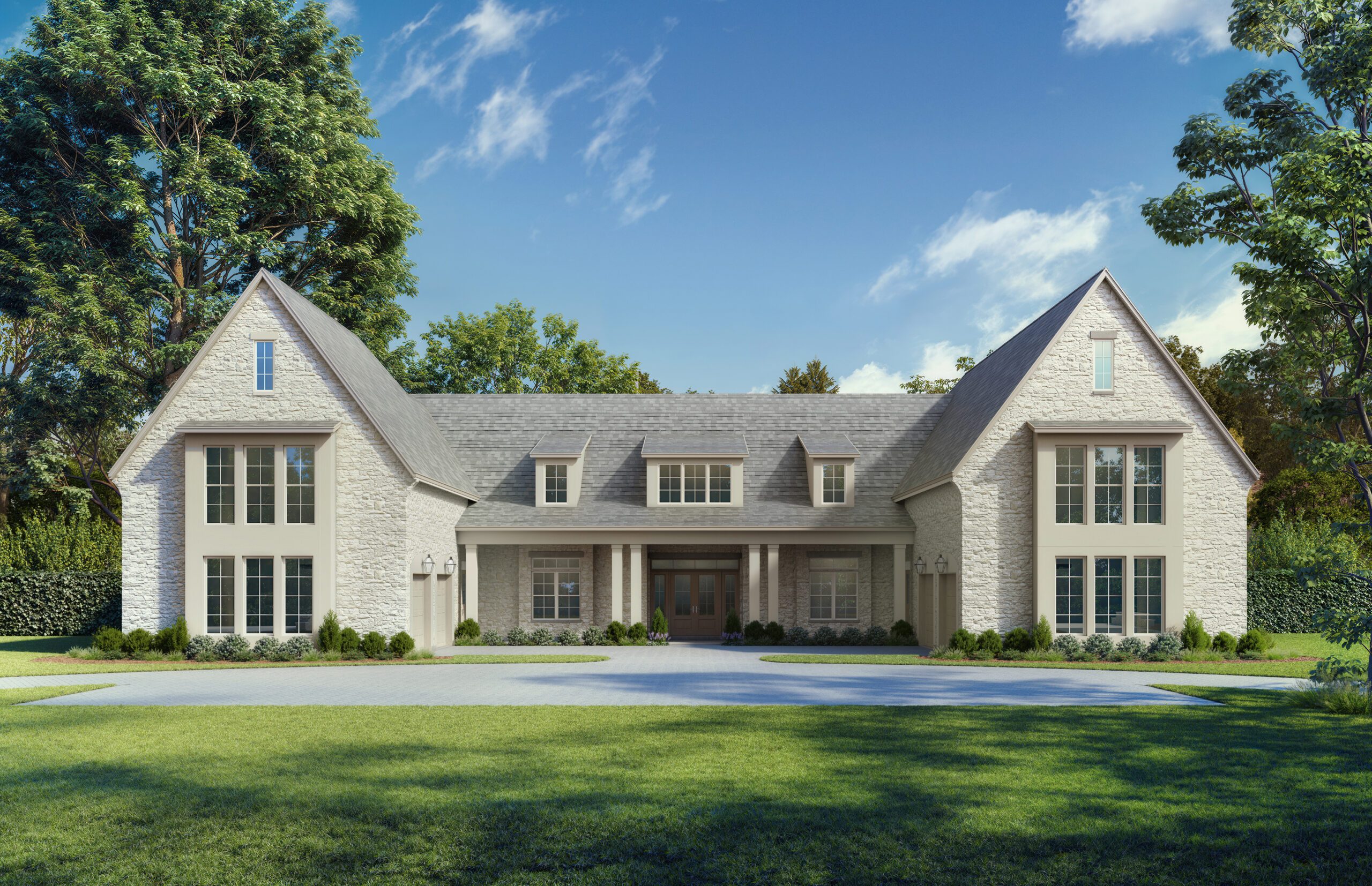 A render of the High Meadow West Model