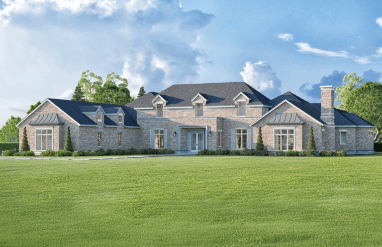 Elevation of the Norfolk floorplan