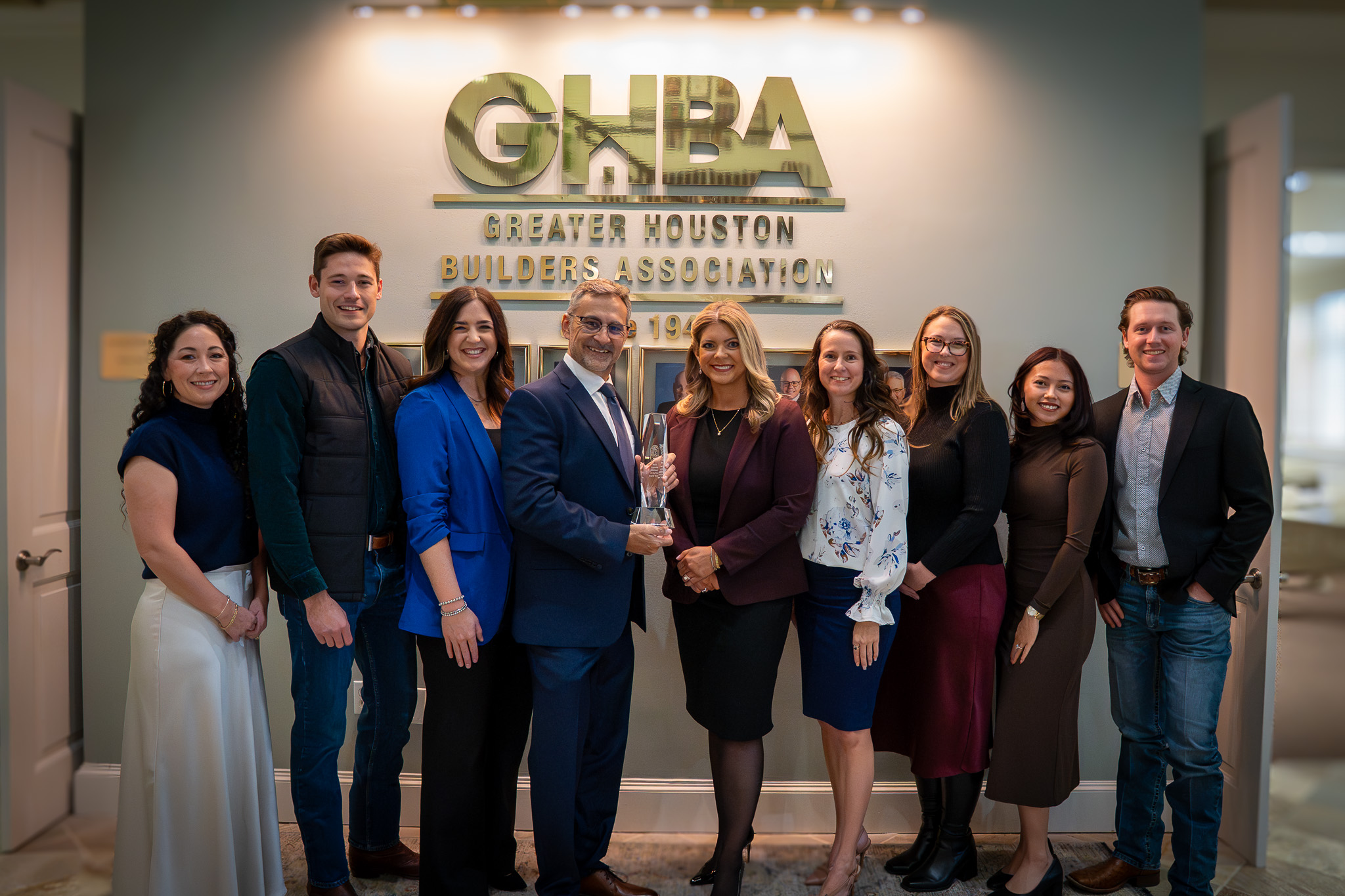 Royal Texan Homes Awarded by the GHBA the Grand Award of Custom Builder of the Year